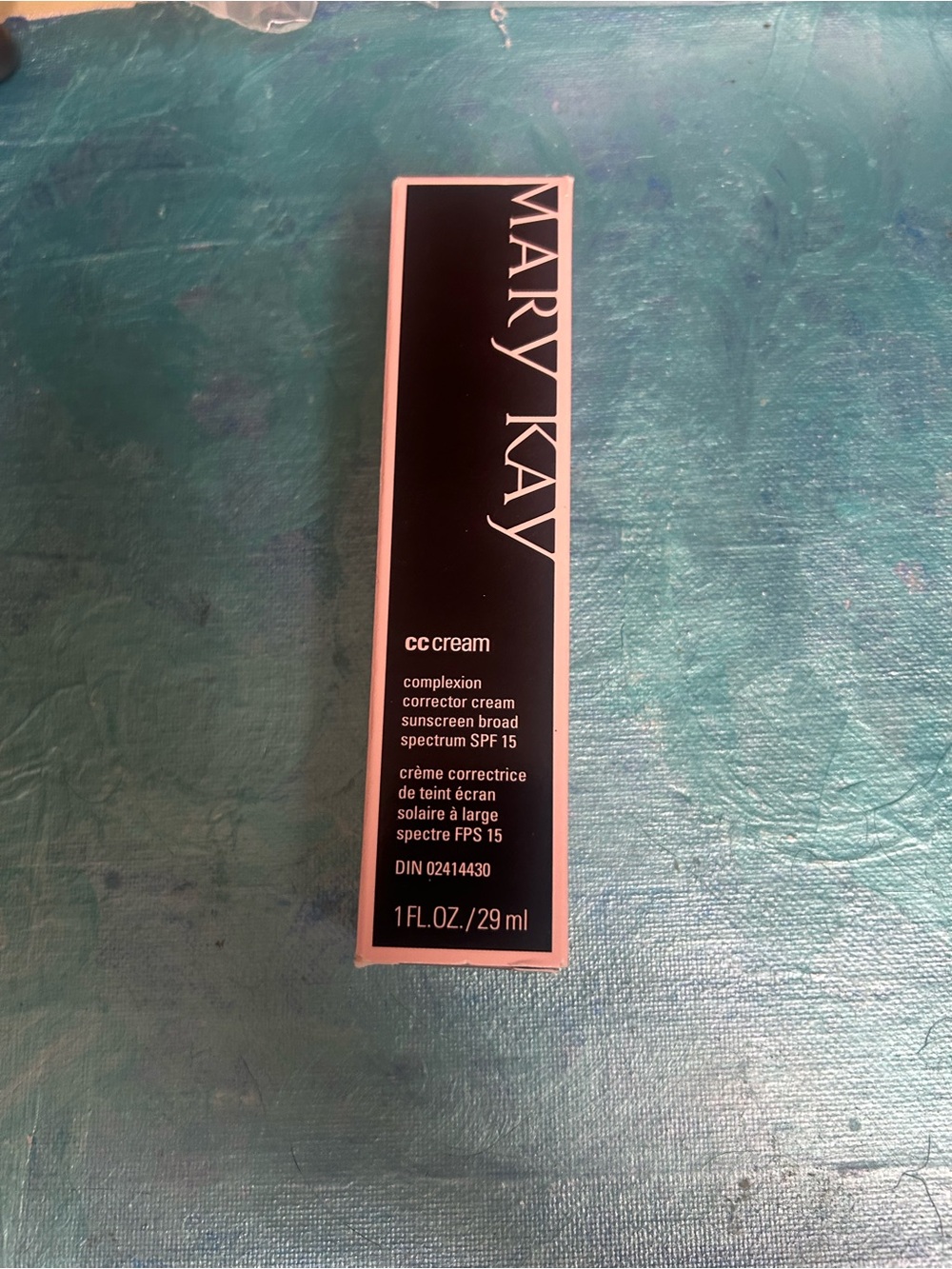 Mary Kay CC Cream Box - Black with Pink Trim